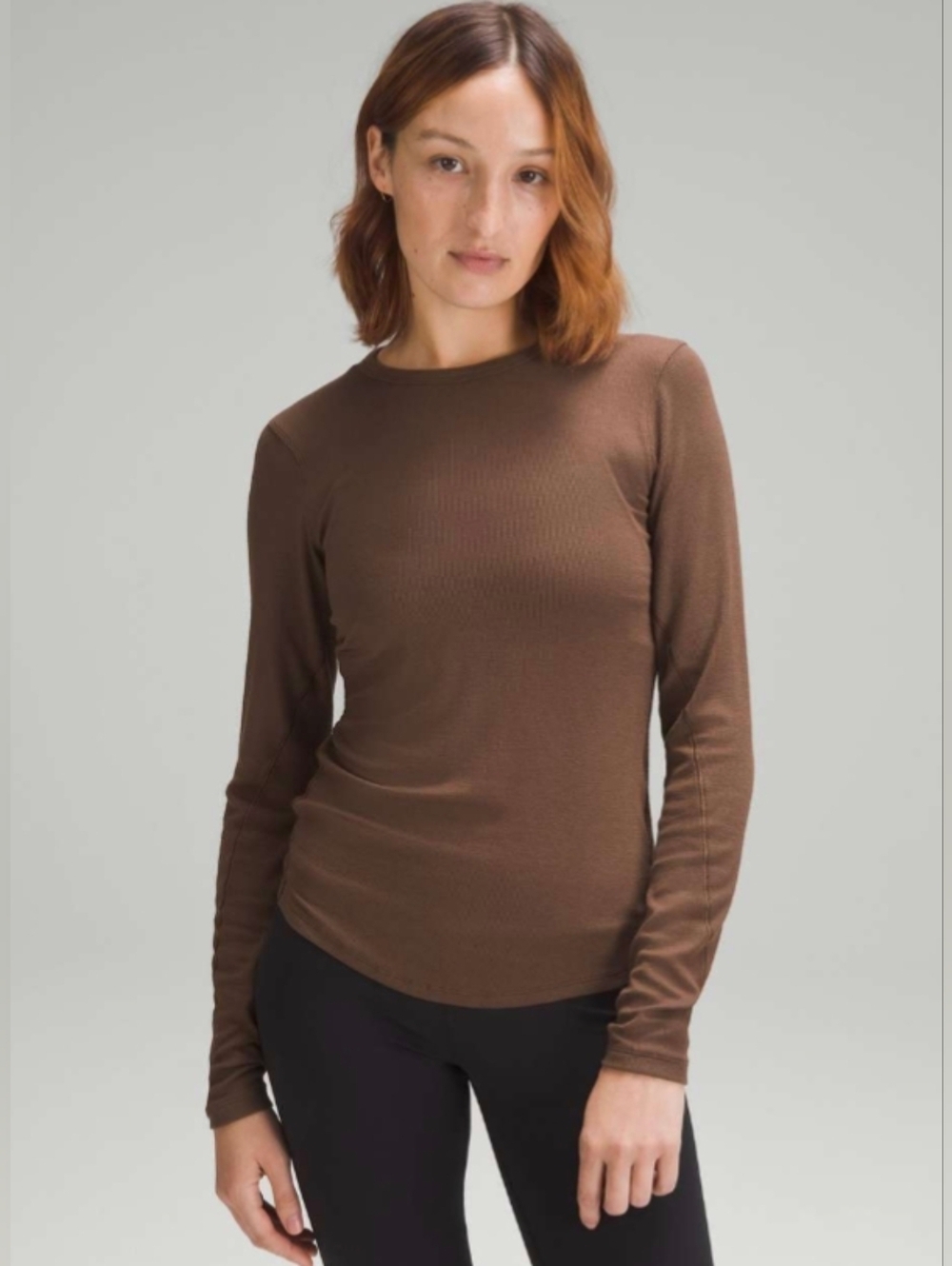 Lululemon Hold Tight Long-Sleeve Shirt Java 2X 20